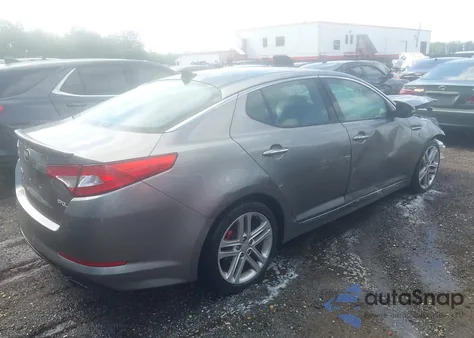 2013 Kia Optima Sx из США, поврежденный, VIN 5XXGR4A64DG162314